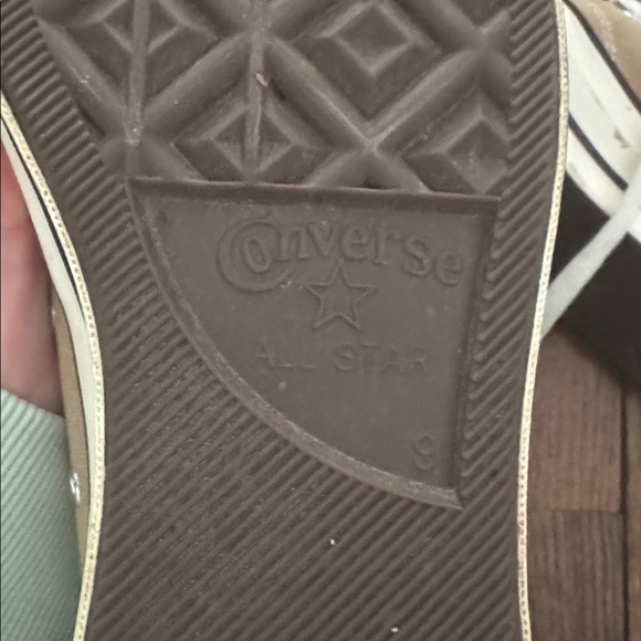 Tan Converse High Tops - Picture 7 of 8